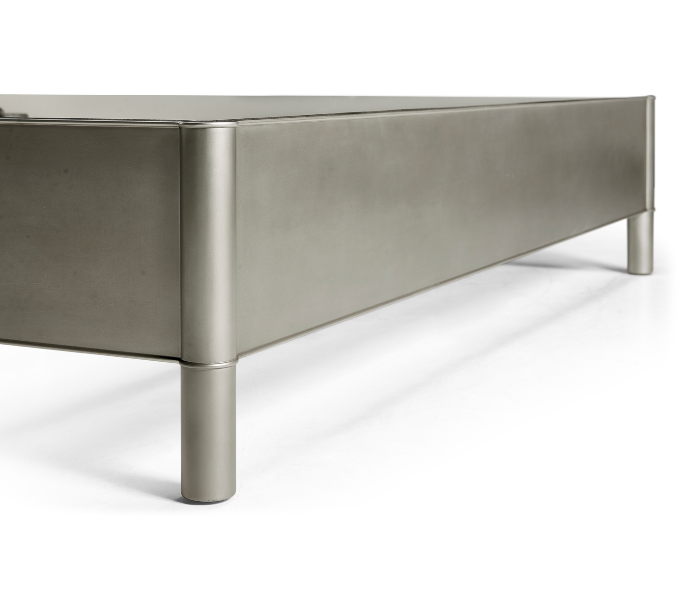 Shimmering Moon Half Round Panel Bed