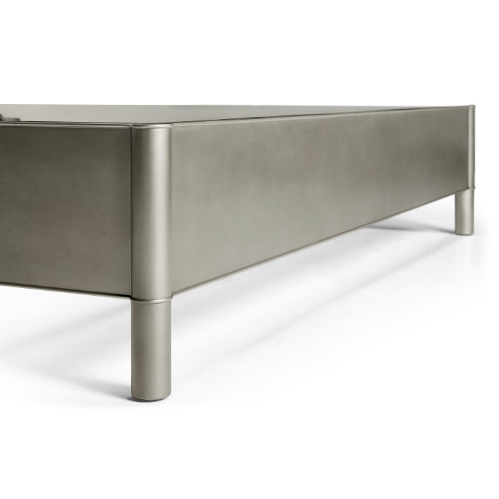Shimmering Moon Half Round Panel Bed