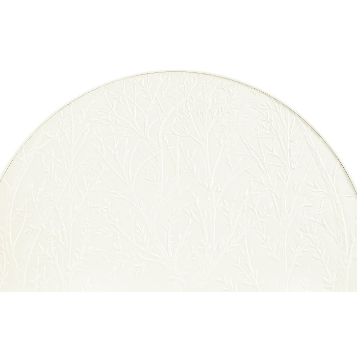Bas Relief Half Round Panel Bed