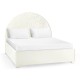 Bas Relief Half Round Panel Bed