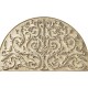 Moon Flower Carved Bed
