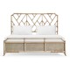 Tropical Tracery Chippendale Bamboo Bed