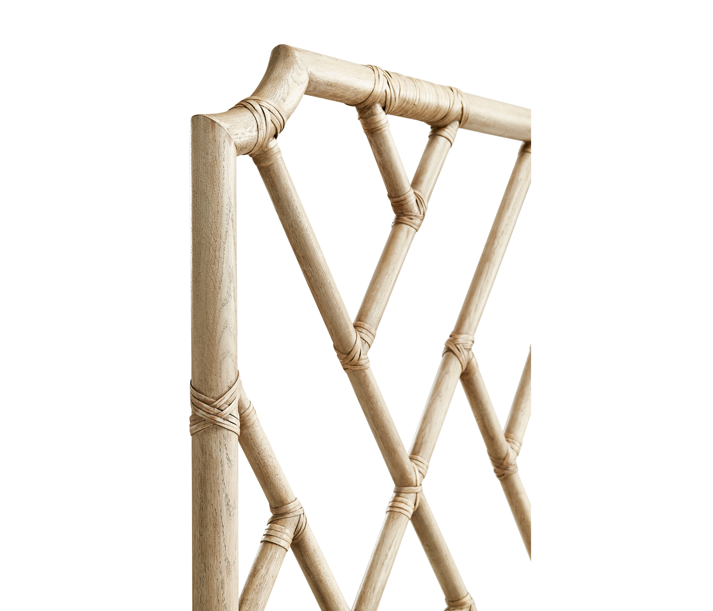 Tropical Tracery Chippendale Bamboo Bed
