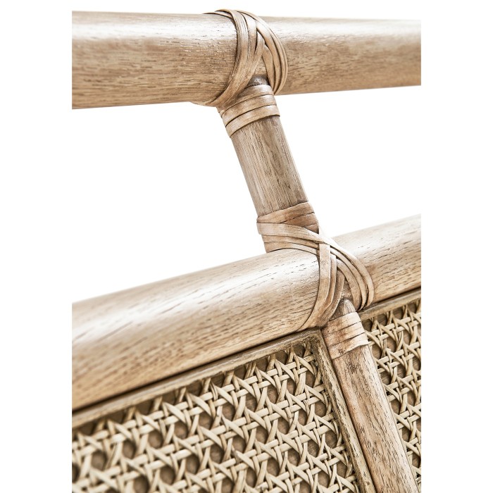 Tropical Tracery Chippendale Bamboo Bed