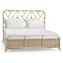 Tropical Tracery Chippendale Bamboo Bed