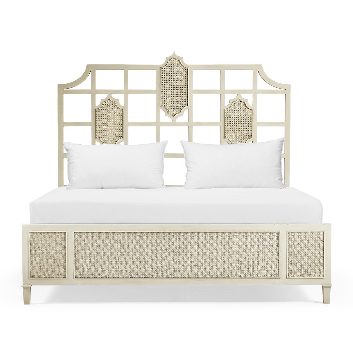 Aperture Caned Trellis Bed