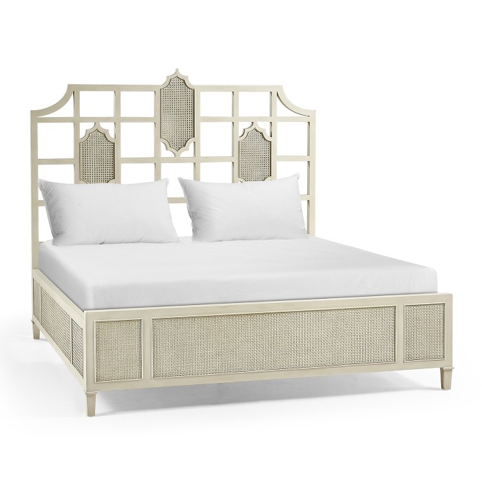 Aperture Caned Trellis Bed