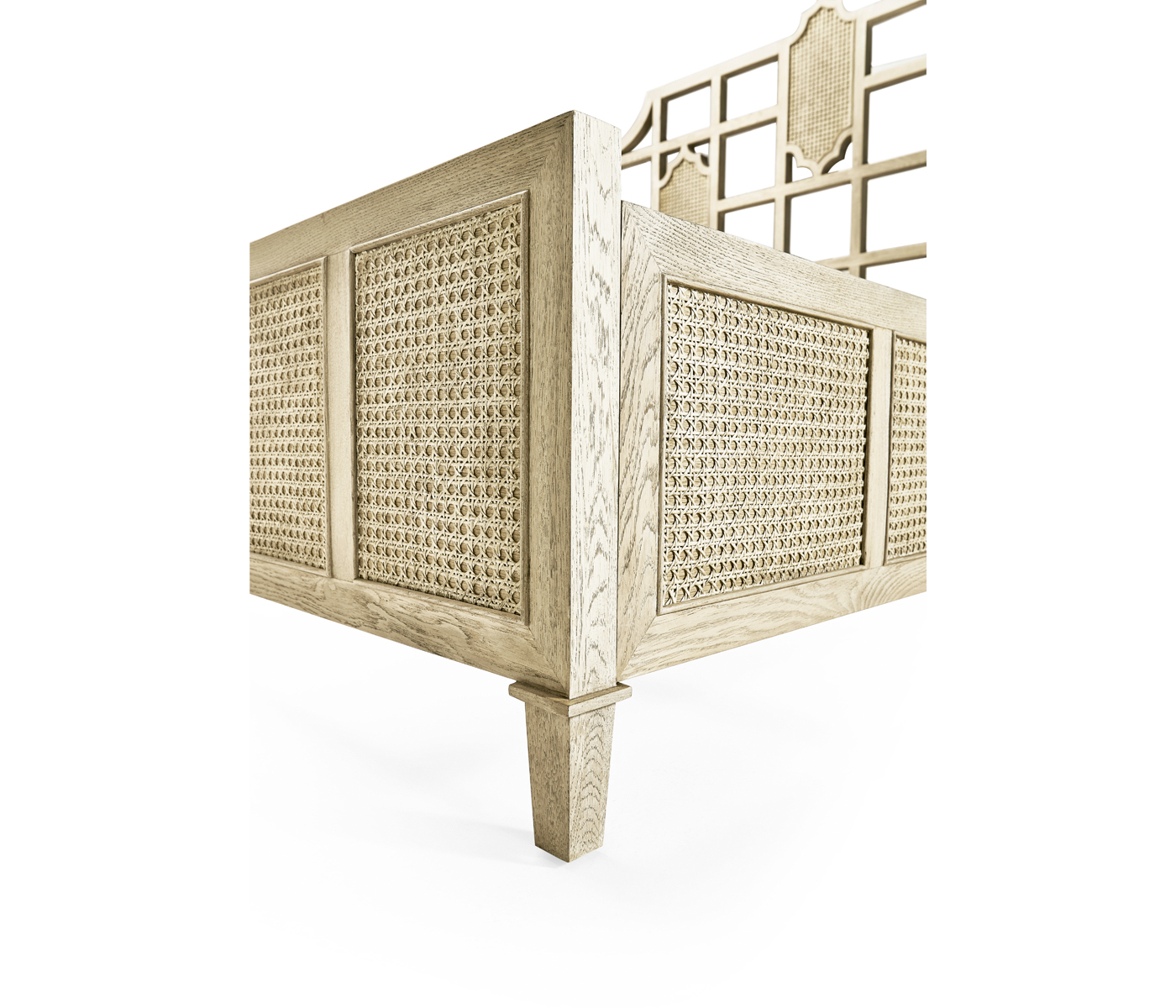 Aperture Caned Trellis Bed