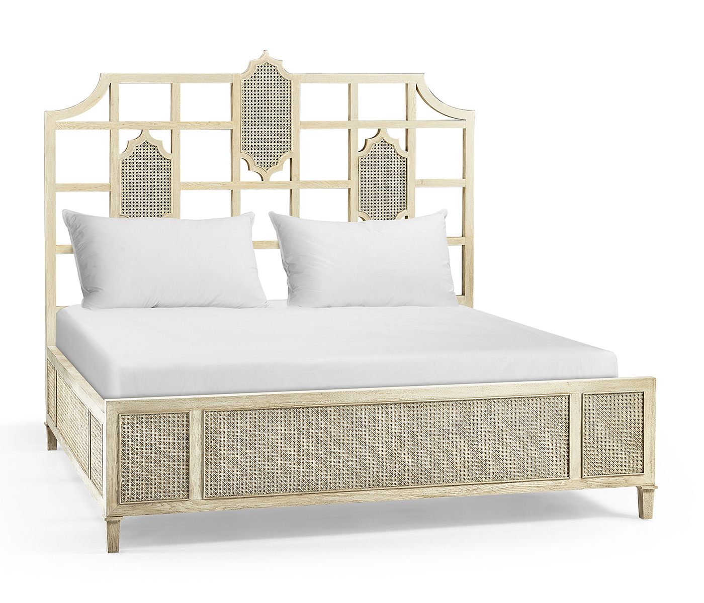 Aperture Caned Trellis Bed