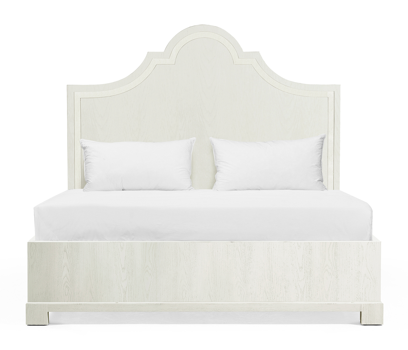 Pastoral Painted Panel Bed