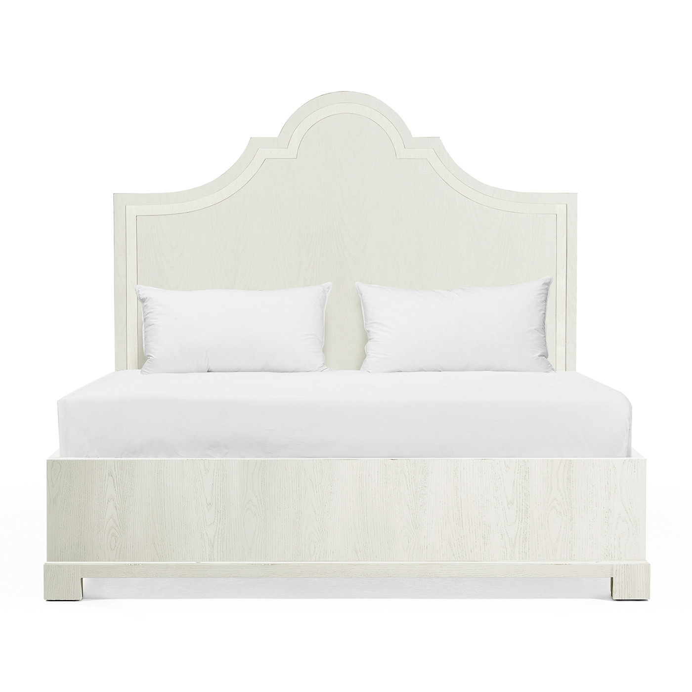 Pastoral Painted Panel Bed