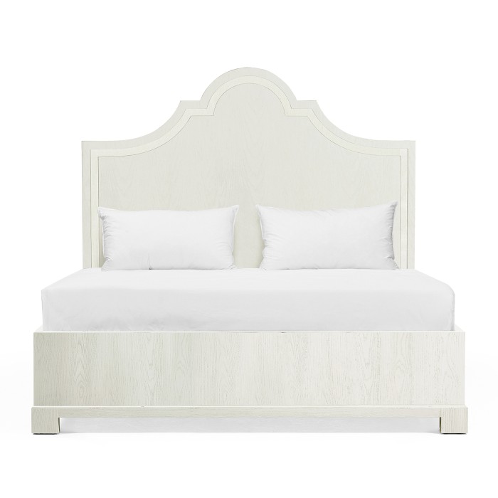 Pastoral Painted Panel Bed