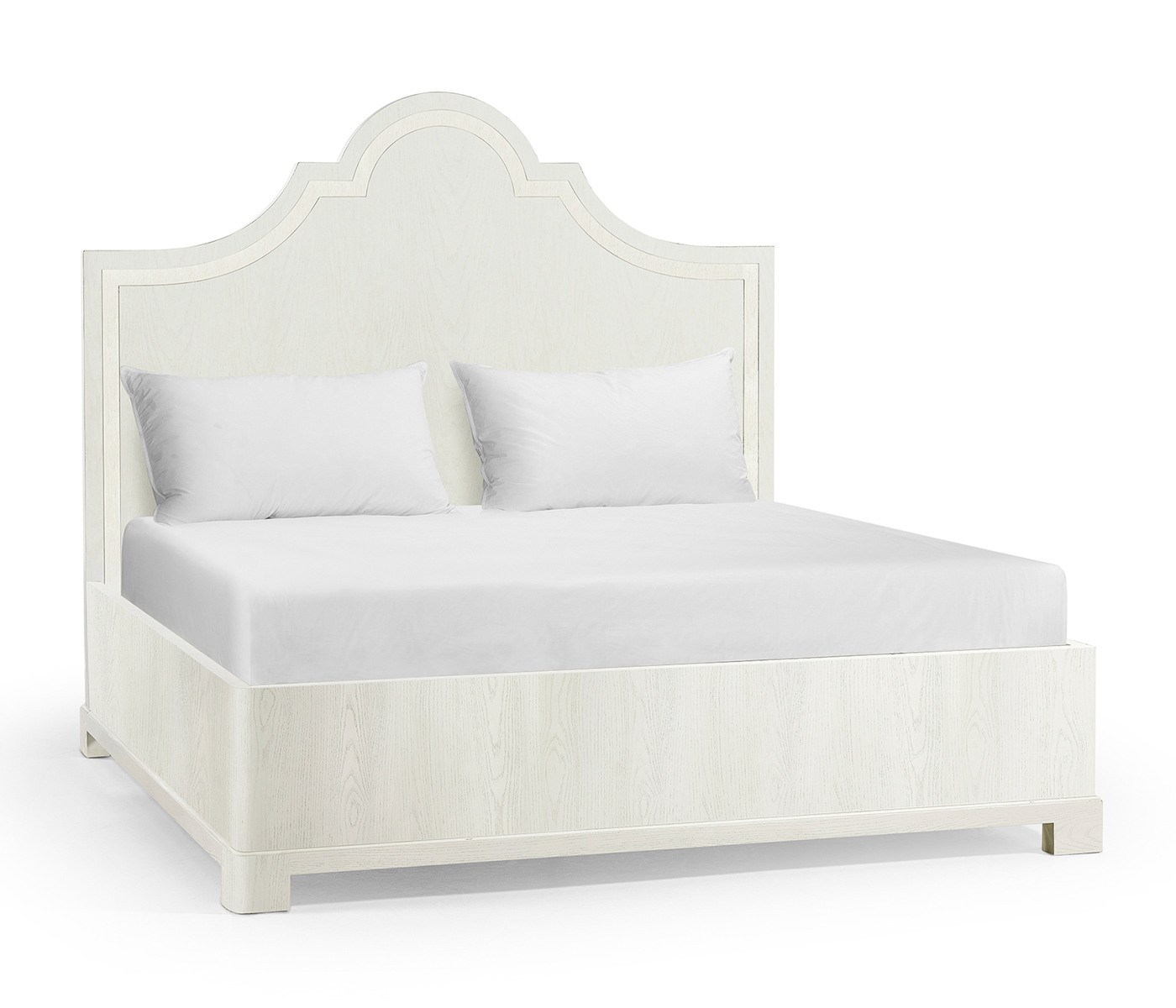 Pastoral Painted Panel Bed