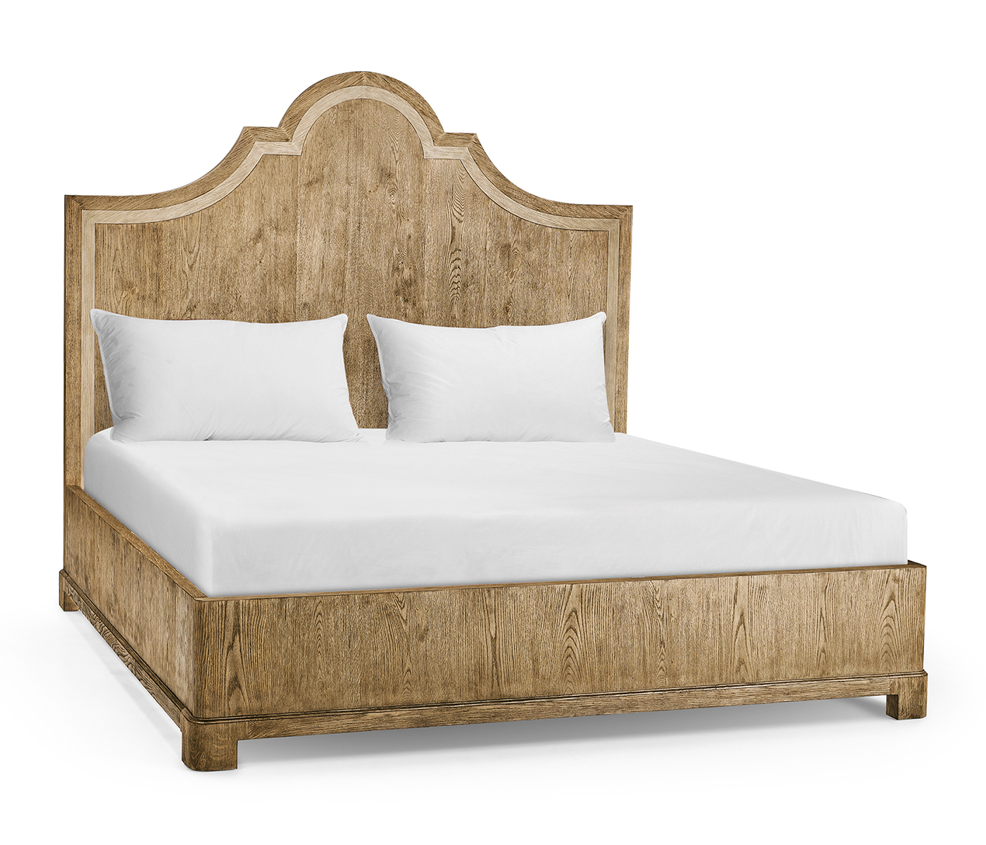 Pastoral Painted Panel Bed