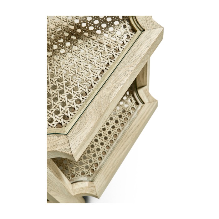 Silica Square End Table