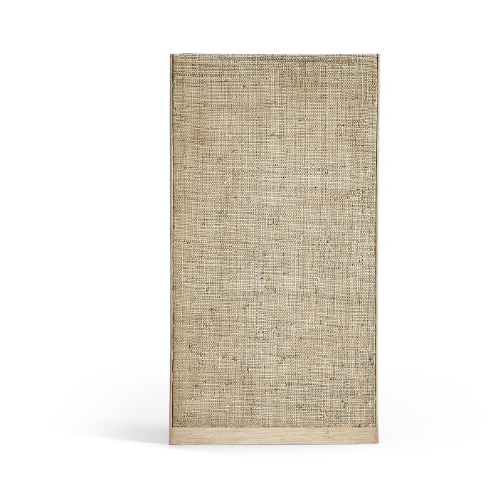 Arch Grasscloth Console Table