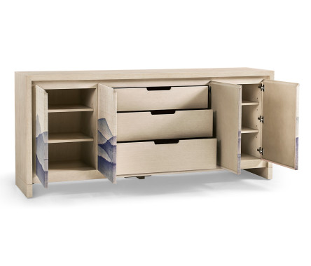 Watercolor Woven Front Credenza
