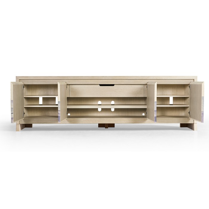 Watercolor Woven Front Console