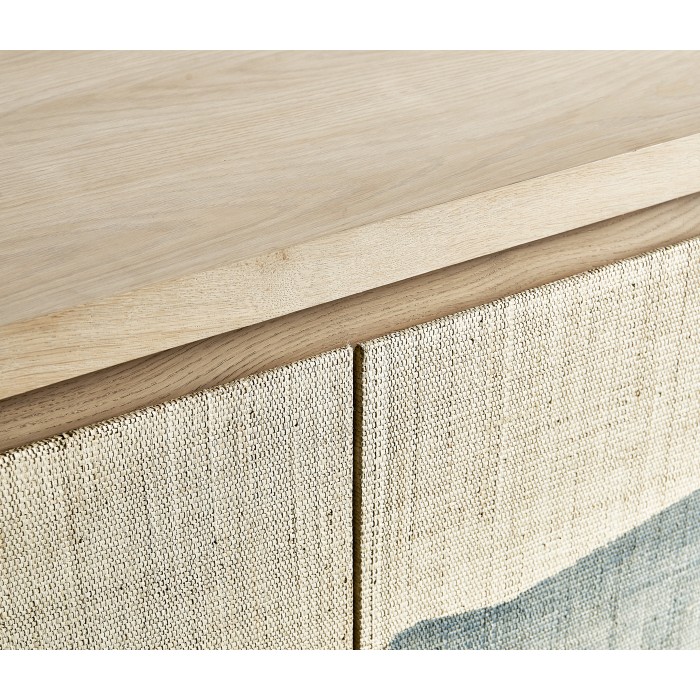 Watercolor Woven Front Console