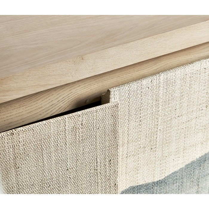 Watercolor Woven Front Console