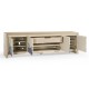 Watercolor Woven Front Console