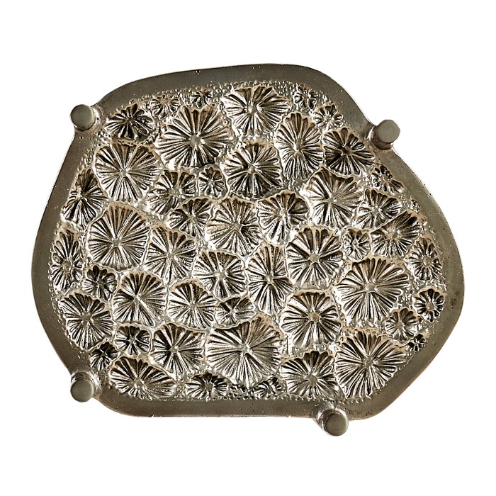 Estuary Cast Coral Spot Table