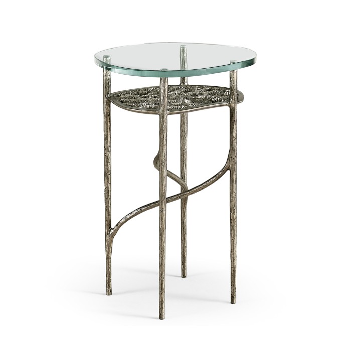 Estuary Cast Coral Spot Table