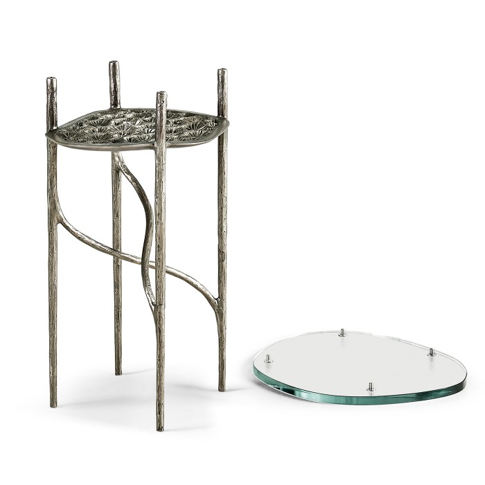 Estuary Cast Coral Spot Table