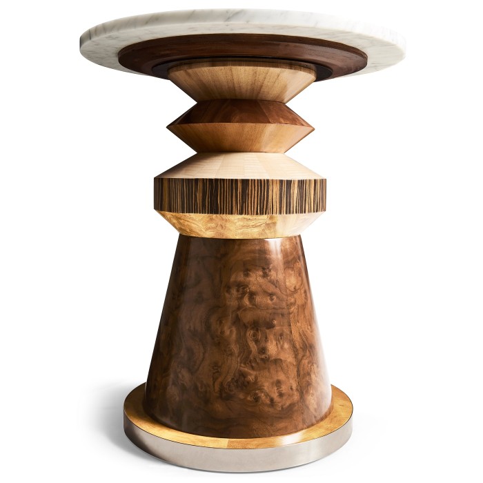 Rook Round Accent Table