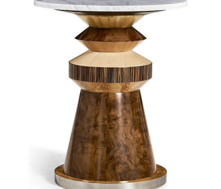 Rook Round Accent Table