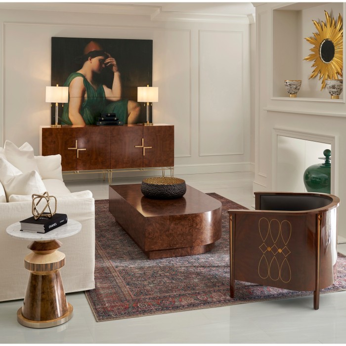 Rook Round Accent Table