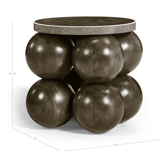 Orb Round Accent Table