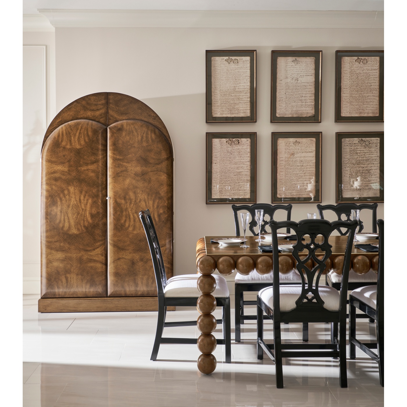 Orb Rectangular Dining Table 103