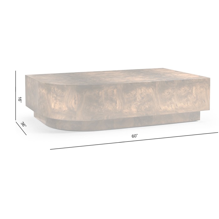 Jacques Radius Cocktail Table