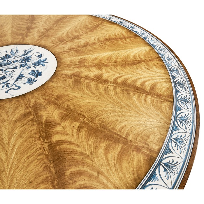 Vermeer Round Pedestal Dining Table 58