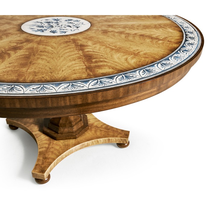 Vermeer Round Pedestal Dining Table 58