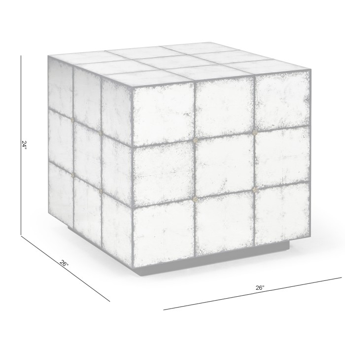 Luna Square End Table