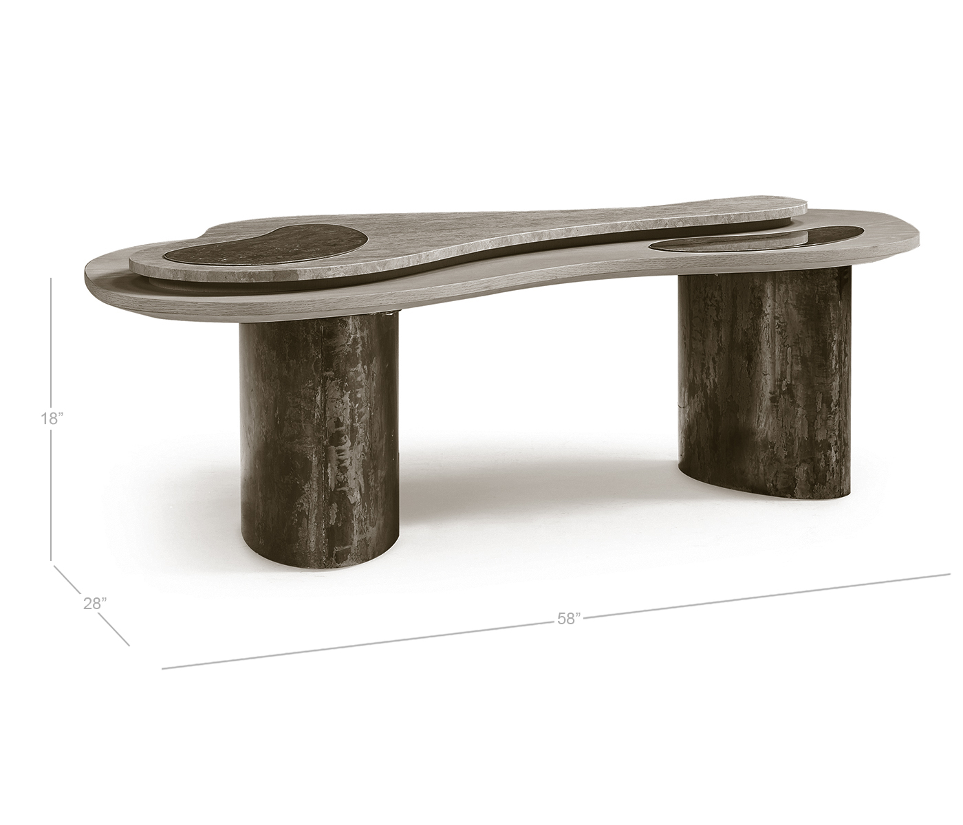 Cairn Cocktail Table