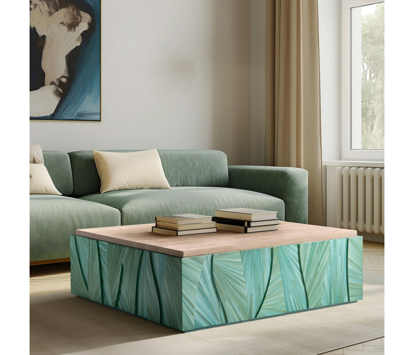 Seaglass Coffee Table