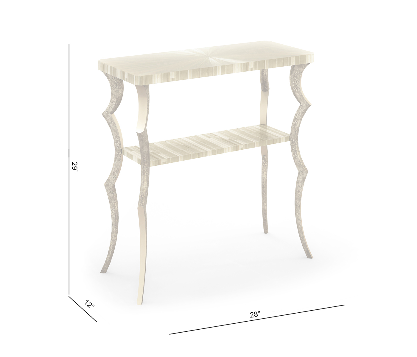 Cornwall Small Metal Console