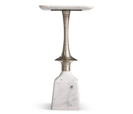 Stone Harbor Martini Table - White