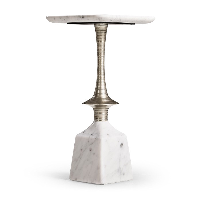 Stone Harbor Martini Table - White