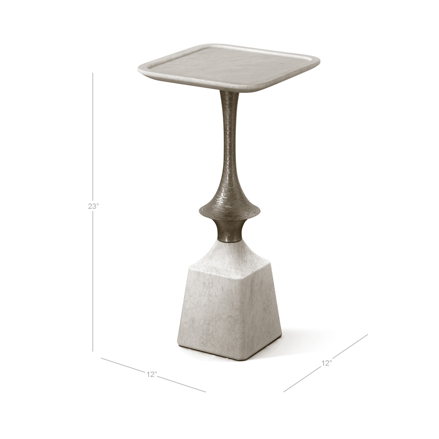Stone Harbor Martini Table - White