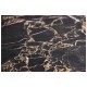 Truett Low Pedestal Table Black and White