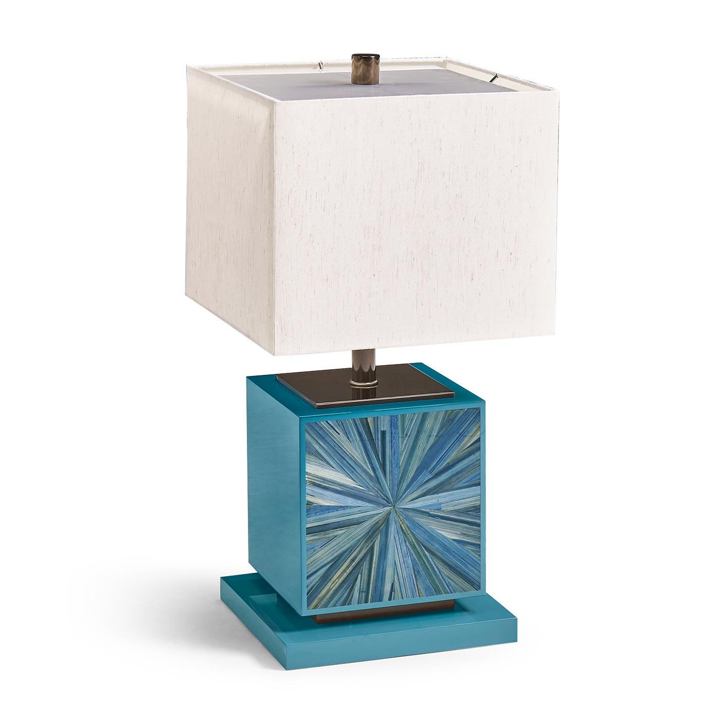 Sapphire Cube Table Lamp