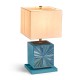 Sapphire Cube Table Lamp