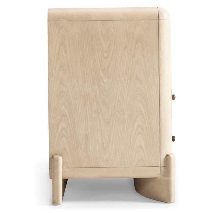 Keel Raffia Nightstand