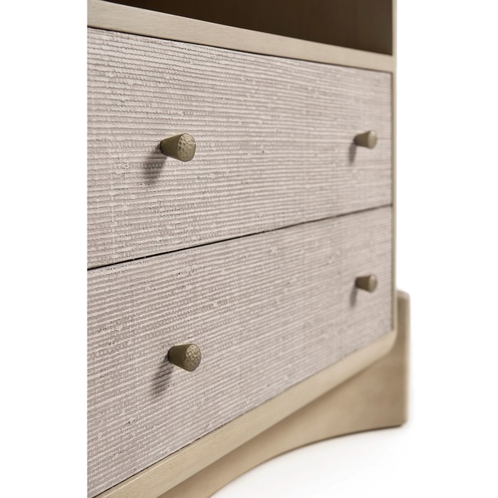 Keel Raffia Nightstand