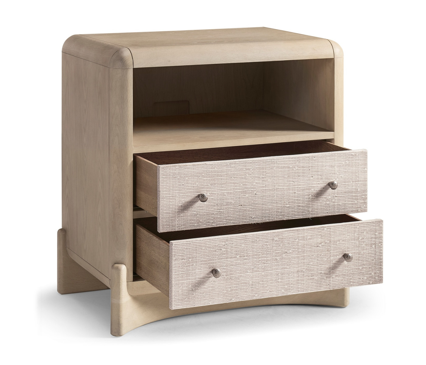 Keel Raffia Nightstand
