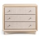 Keel Three Drawer Nightstand